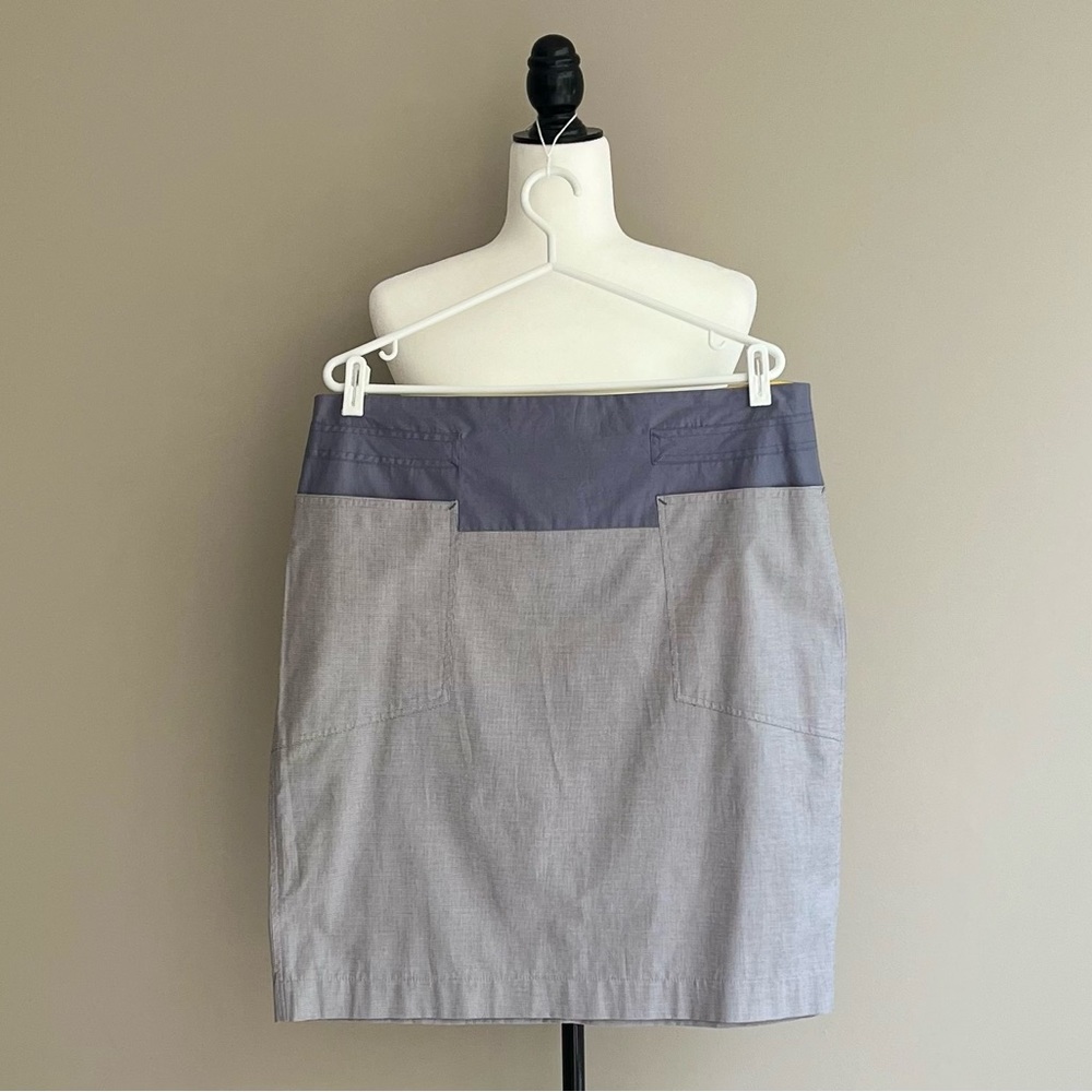 Light summer cotton skirt size 14- Pencil skirt